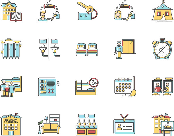 宿舍RGB颜色图标设置公共空间图片下载