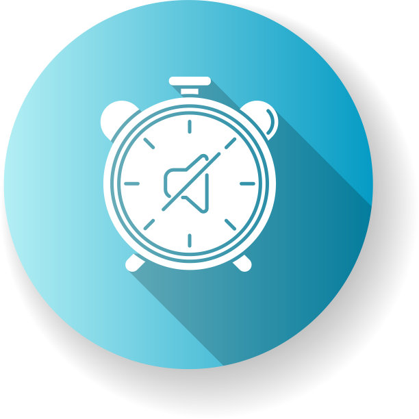 静时蓝色平纹长影字形图片下载