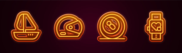 定线游艇帆船比赛头盔台球图片下载