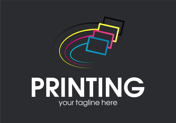 数码印刷标志设计模板排版图片下载