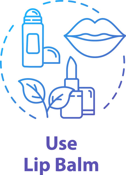 使用润唇膏卫生化妆品美容产品图片下载