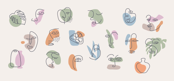 最小连续单线面设置各种图片下载