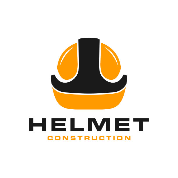 施工安全帽标志设计图片下载