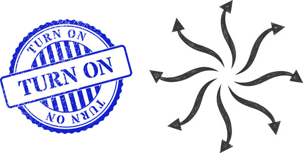 Grunge打开密封和孵化气旋旋转图片下载