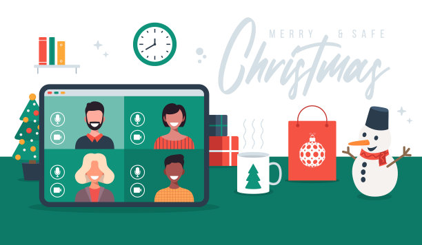 网上圣诞节庆祝平板电脑快乐图片下载