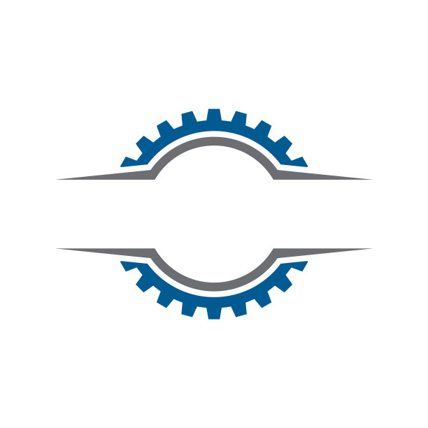 对称齿轮标志设计元素相关图片下载