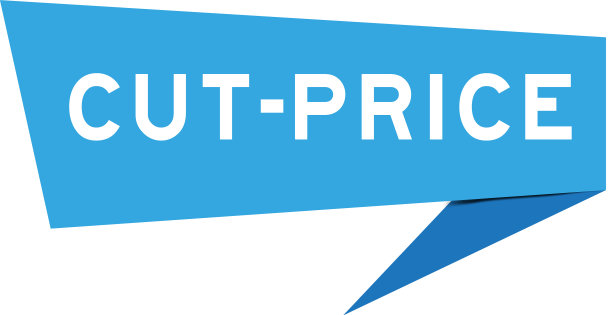 蓝色演讲横幅上有降价字样图片下载