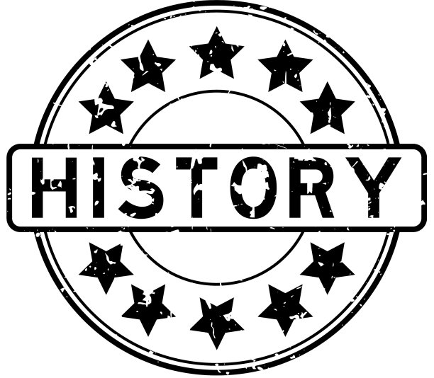 Grunge黑人历史单词与明星图标圆图片下载