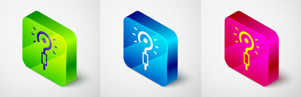 等距魔棒图标孤立在灰色图片下载