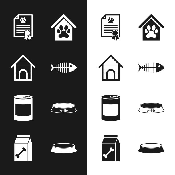 设鱼骨犬舍犬证图片下载