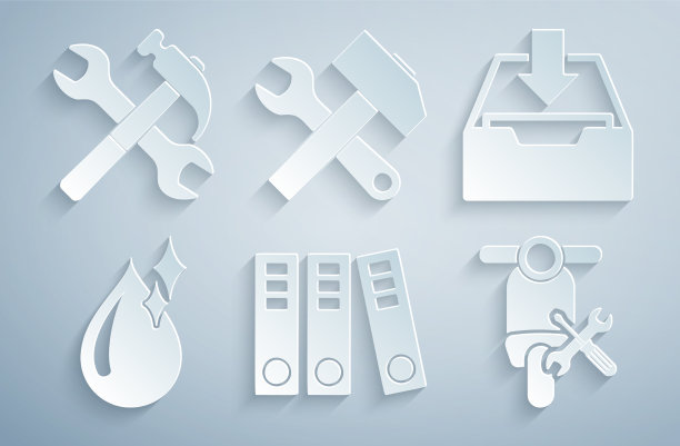 设置办公文件夹下载收件箱清洁水图片下载