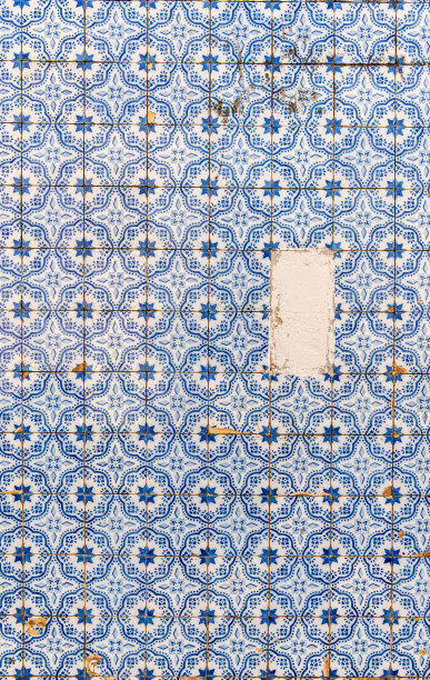 来自葡萄牙的Azulejos瓷砖图片下载