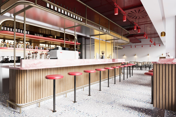 咖啡厅和咖啡厅酒廊餐厅图片下载