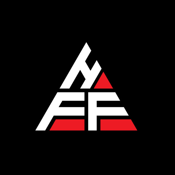 HFF三角形字母标志设计用三角形图片下载