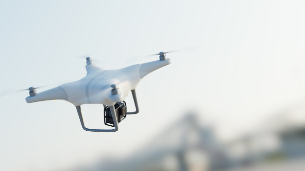 无人机飞行拍摄天空背景图片下载