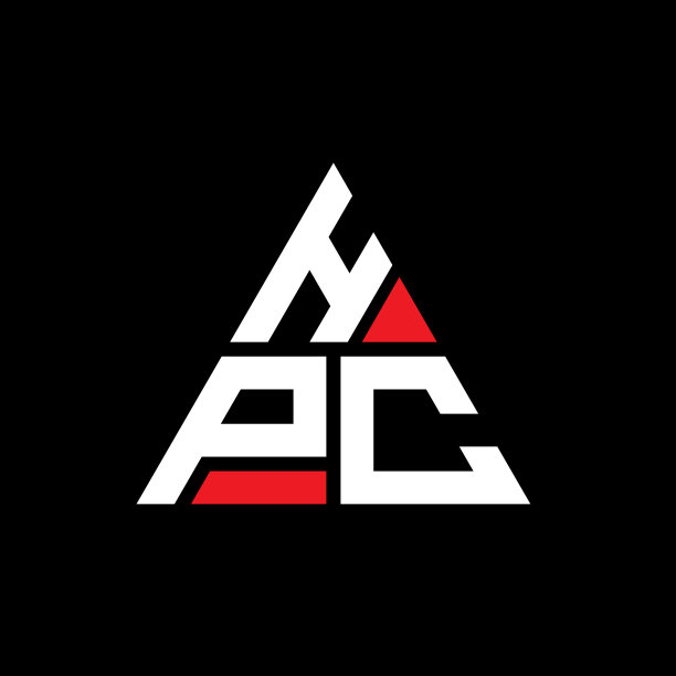 HPC三角形字母标志设计与三角形图片下载