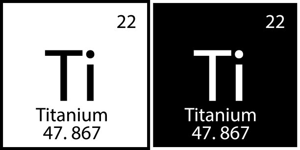 钛化学符号平艺术门捷列夫图片下载