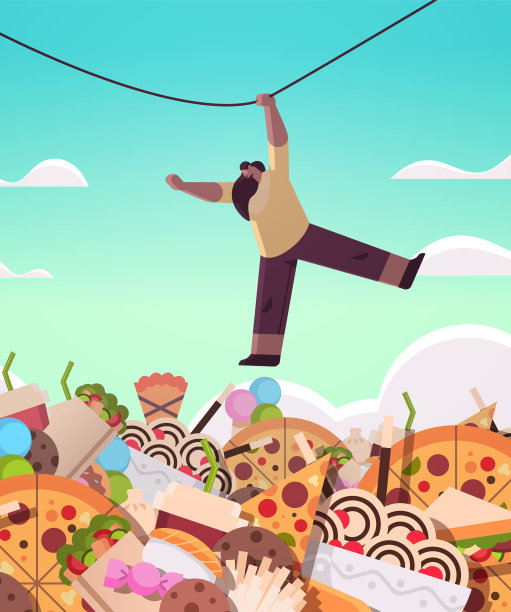 非裔美国妇女在垃圾上面吊绳子图片下载