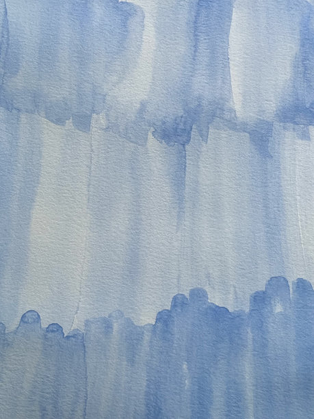 蓝色水彩背景图片下载