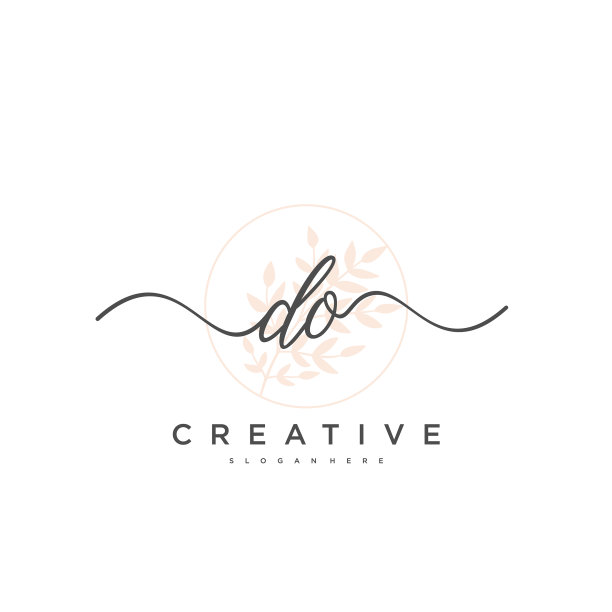 最初的手写极简几何标志图片下载