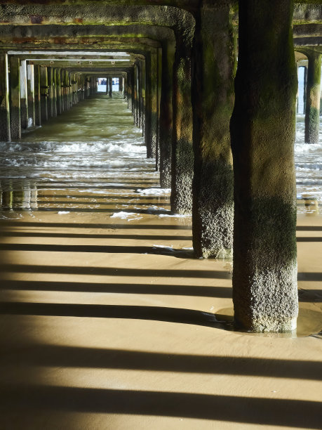 阴影条纹到大海图片下载