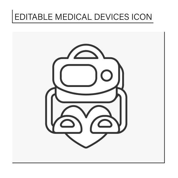 去纤颤器行图标图片下载