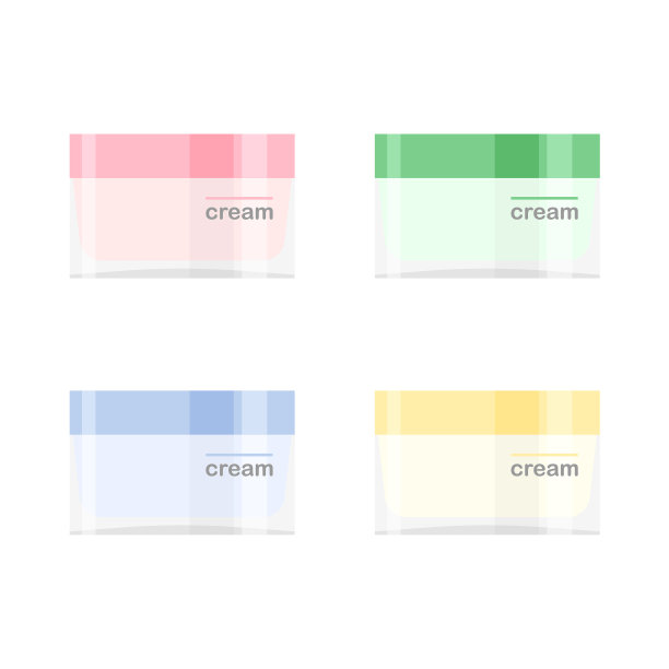 保湿面霜套装。图片下载