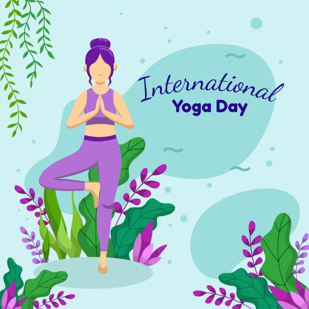 一名女子在她家里一个阴凉的树屋里做瑜伽。图片下载