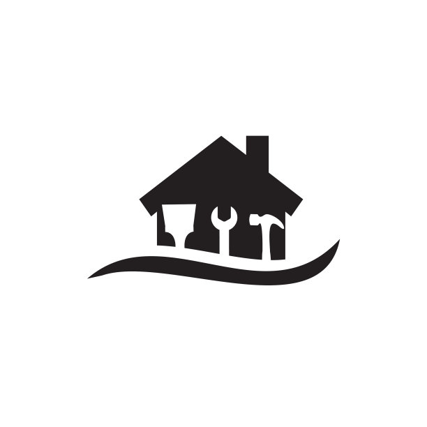 家居维修服务标志设计图片下载