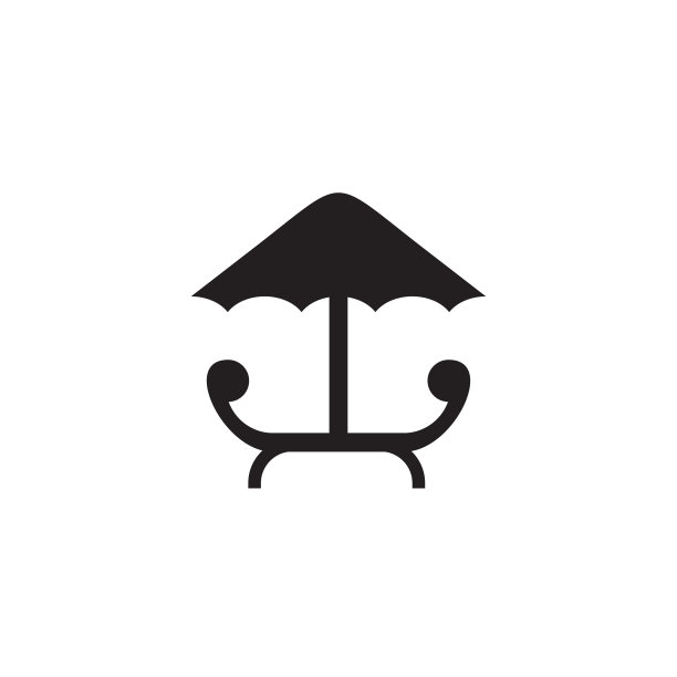 设有椅子和伞帐的户外餐厅图片下载