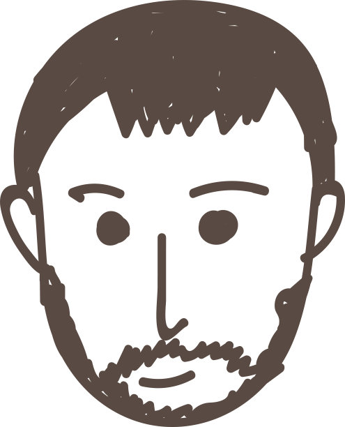 手绘人涂鸦图标标志符号设计图片下载