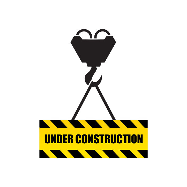 施工标签设计图片下载