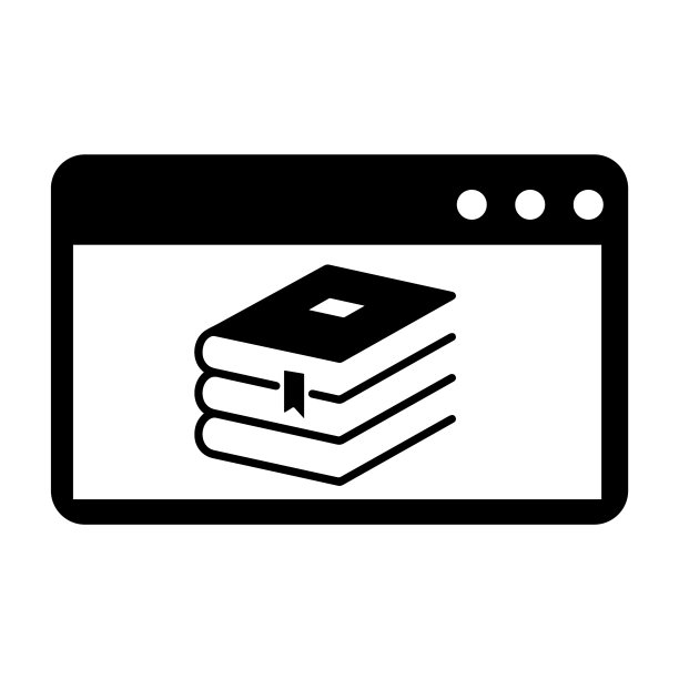 远程学习、在线学习、在线教育图标图片下载