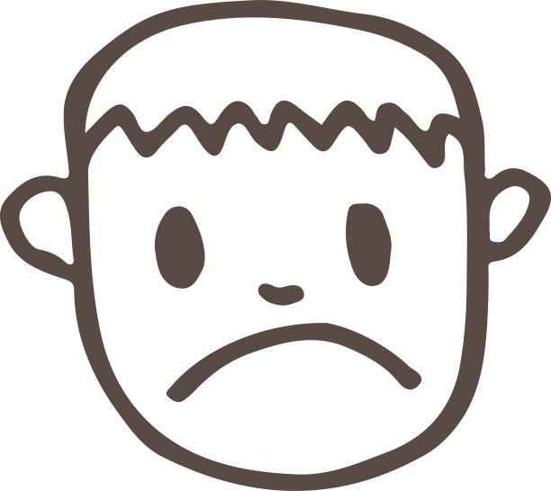 手绘人图标标志符号设计图片下载