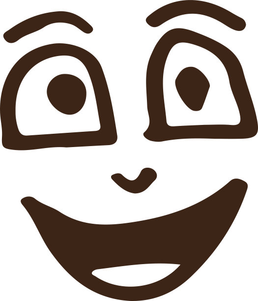 手绘人图标标志符号设计图片下载