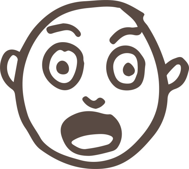 儿童情感图标标识设计图片下载