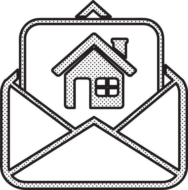 电子邮件和邮件图标符号设计图片下载