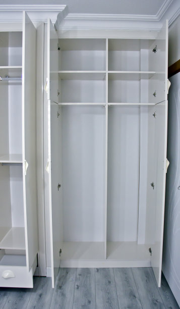 空的白色橱柜图片下载