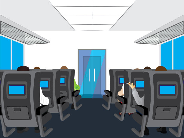 电动火车车厢内饰图片下载