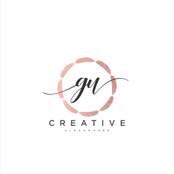 顾初手写极简几何标志图片下载