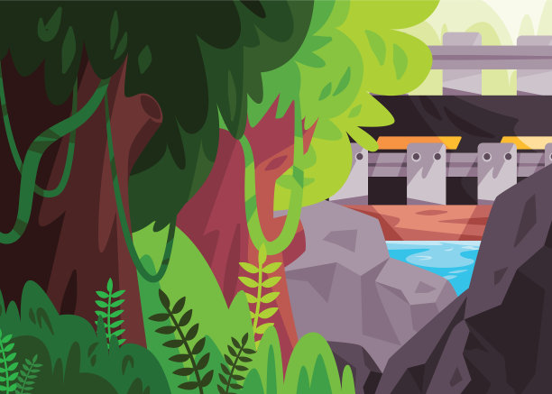 自然风光苍翠高大的树木等植物图片下载