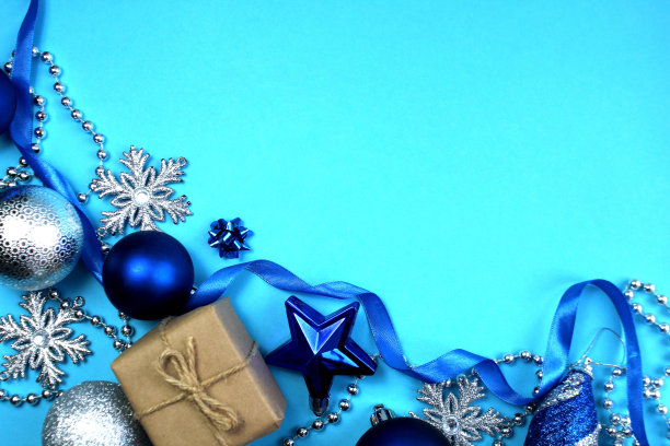 圣诞节背景与地方的文本。图片下载