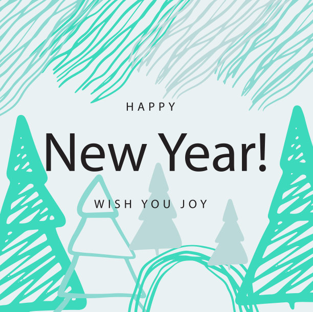 圣诞快乐贺卡时髦抽象图片下载