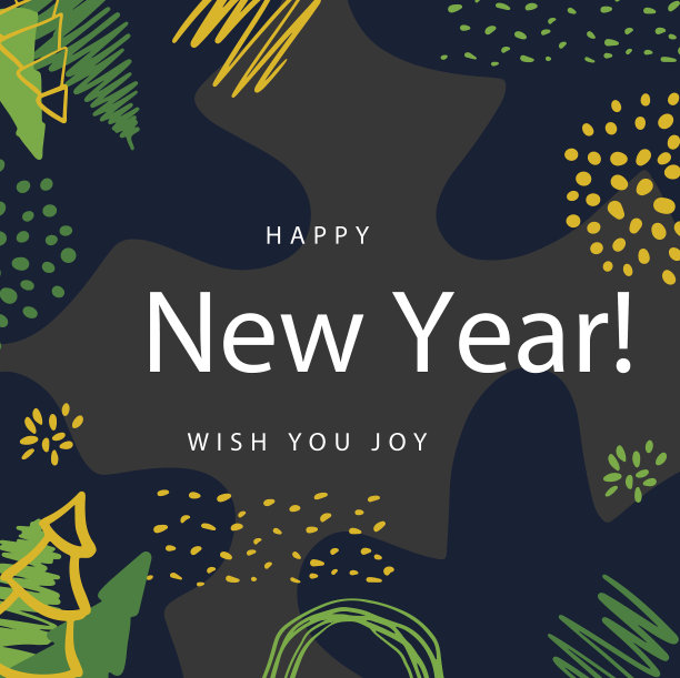 圣诞快乐贺卡时髦抽象图片下载