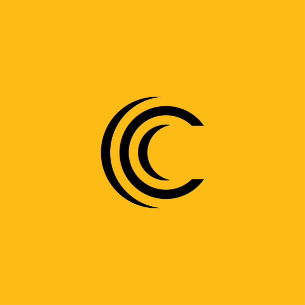 C字母Logo设计模板：创意C字母图标矢量素材图片下载