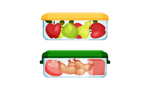 不同的玻璃透明容器图片下载