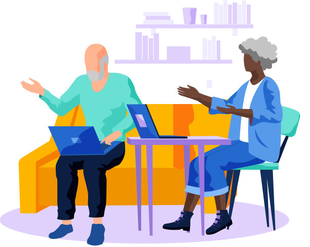 奶奶在教爷爷如何使用图片下载