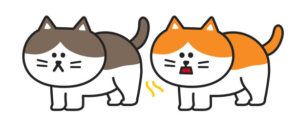 橙色的猫嗅出另一只猫时表现出弗莱门反应。图片下载