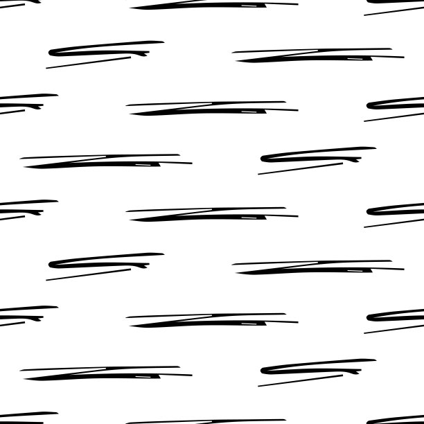 无缝图案与黑色铅笔笔触图片下载