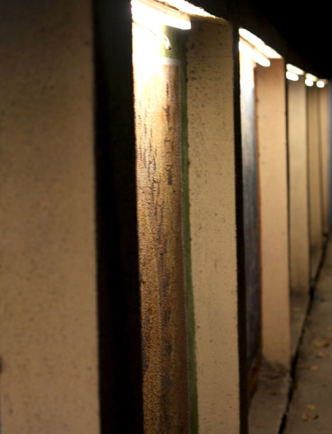 印度晚上在墙上的传统艺术作品图片下载